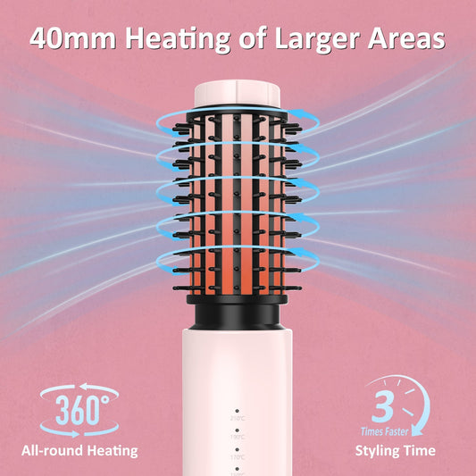 What do professionals use to curl hair?