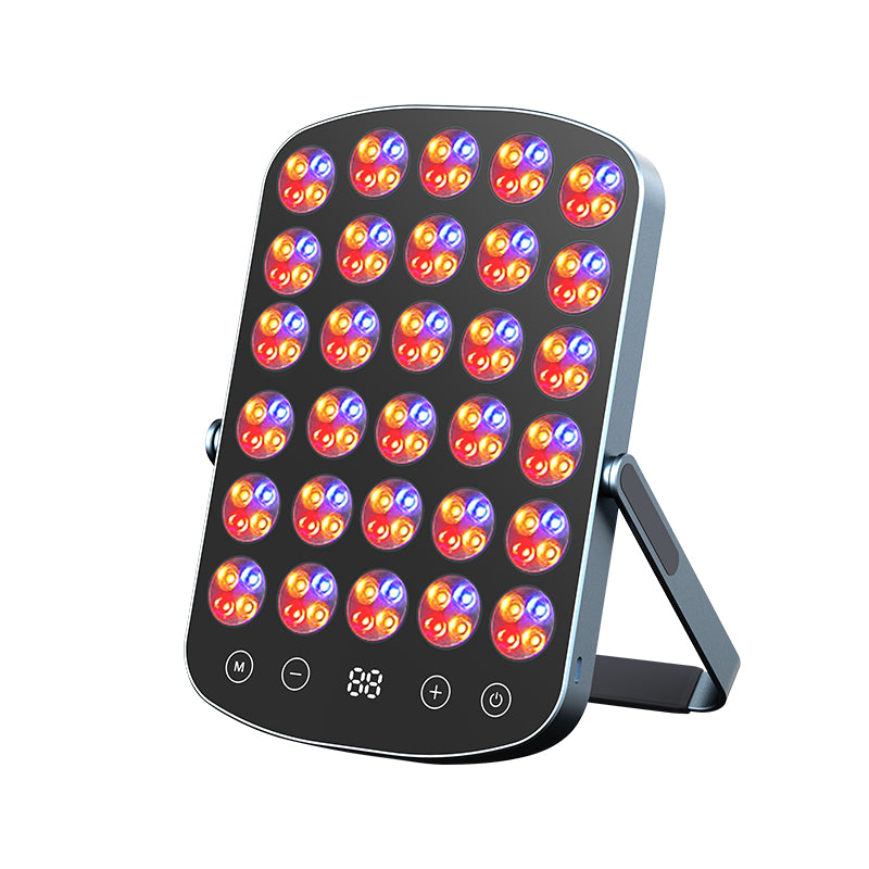 Leeko 2-in-1 LED Vanity Mirror & Advanced Skin Therapy Panel